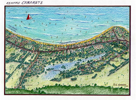 Cabarete Map